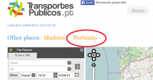 Public Transport Portugal Vai e Vem Portimao